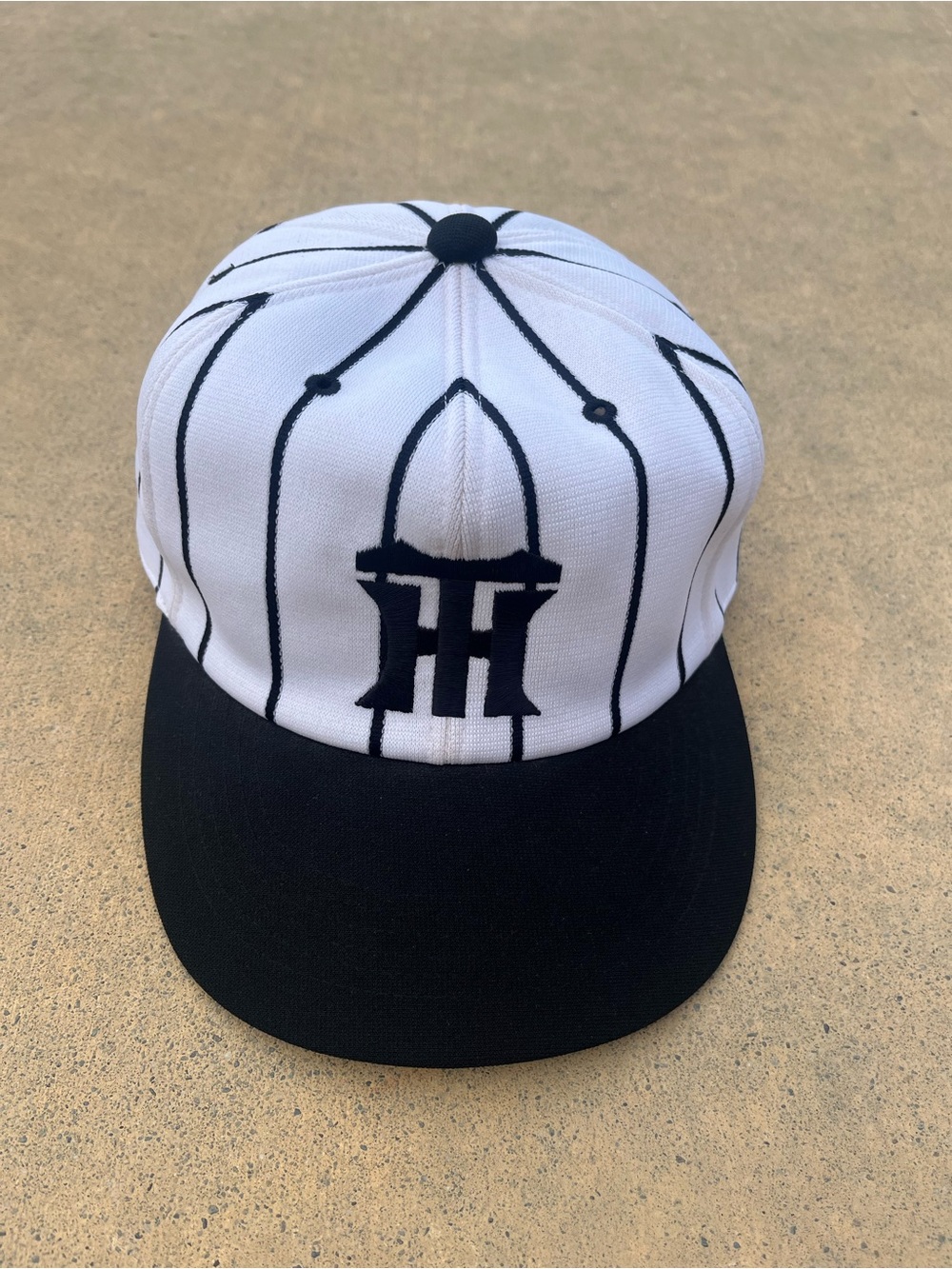 Hanshin Tigers Pinstripe Slide Strapback Japanese Nippon Baseball
